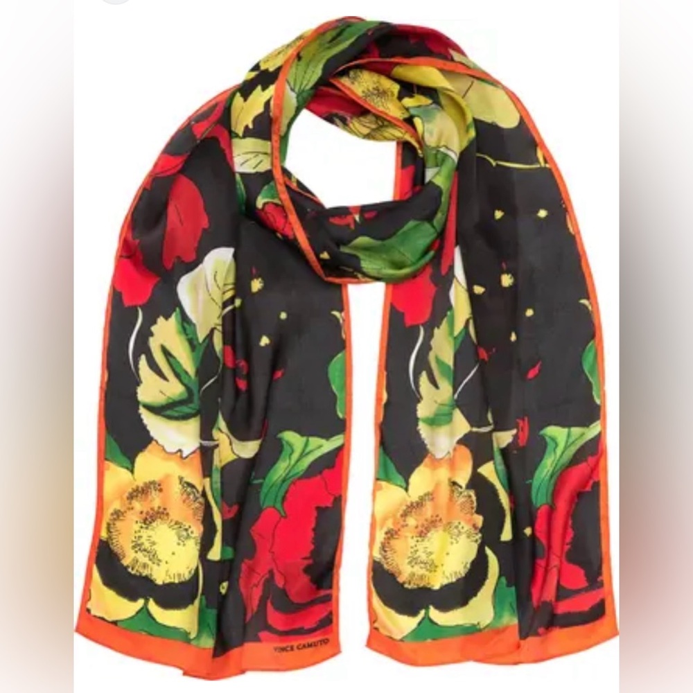 Scarf Wrap Silk mixed scarf
